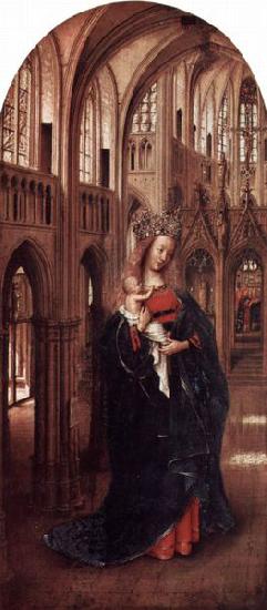 Jan Van Eyck Die Muttergottes in der Kirche China oil painting art